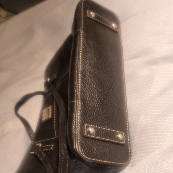 Dooney & Bourke Lexington Small Tote  Purse Brown Pebbled Leather - Picture 5 of 12